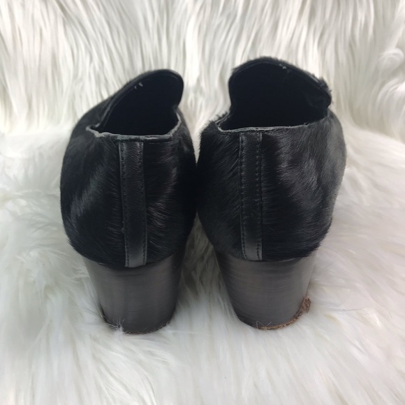 Matiko black pony hair platform loafers - Picture 6 of 7